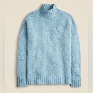 J. Crew Relaxed turtleneck sweater in donegal wool blend
